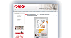 Desktop Screenshot of pac-liege.be